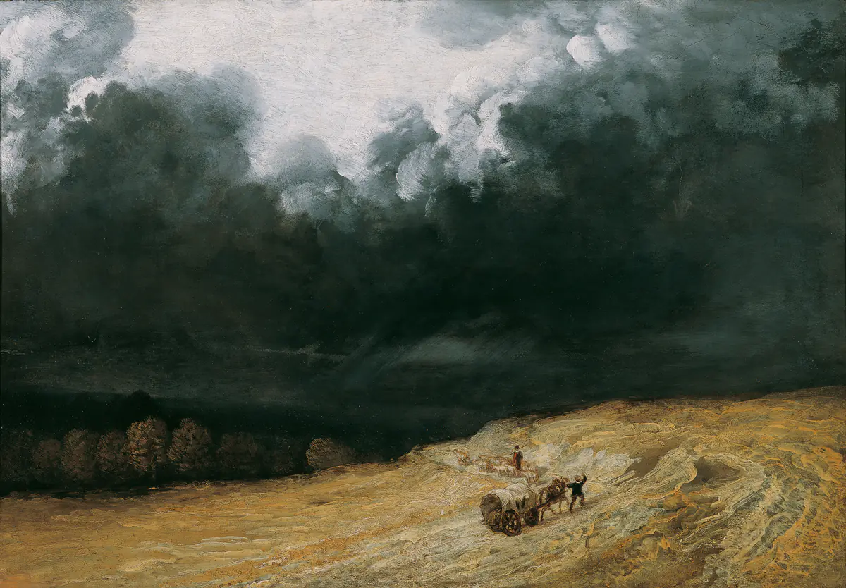 Paysage d'orage - Georges Michel