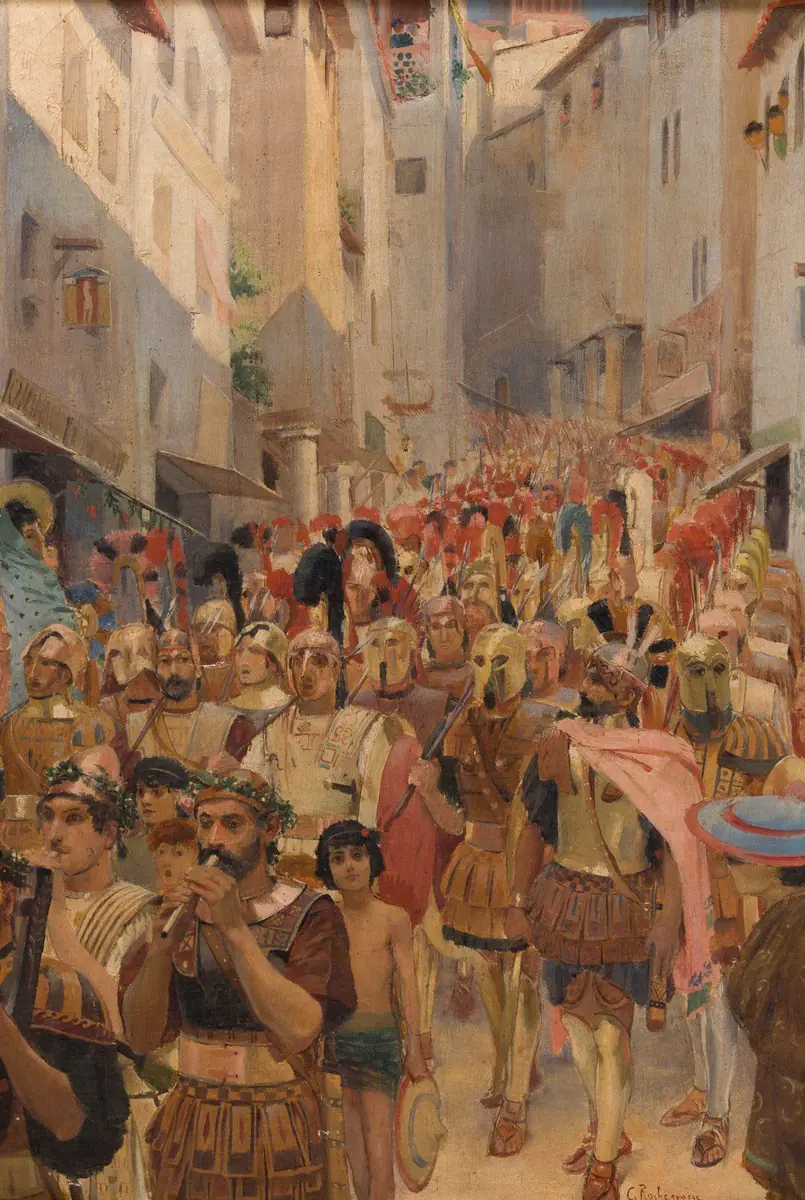 Défilé des centurions - Georges Rochegrosse