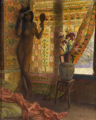 Le Miroir - Georges Rochegrosse
