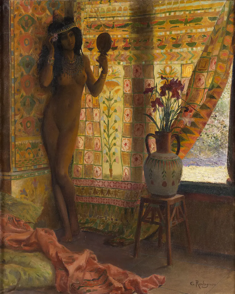 Le Miroir - Georges Rochegrosse
