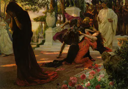 La Mort de Messaline - Georges Rochegrosse