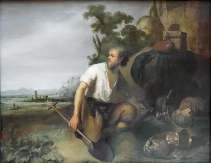 Parabole du trésor caché - Gérard Dou
