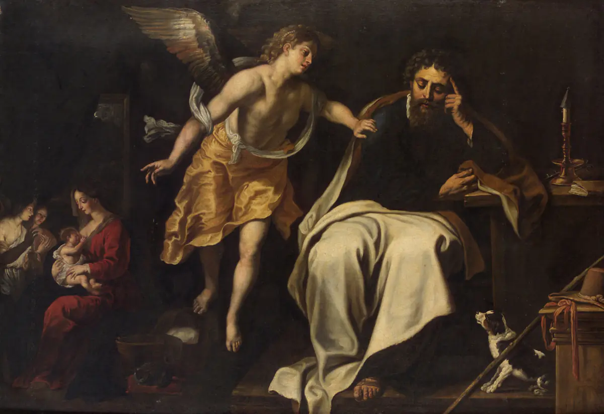 Rêve de Saint Joseph - Gerard Seghers