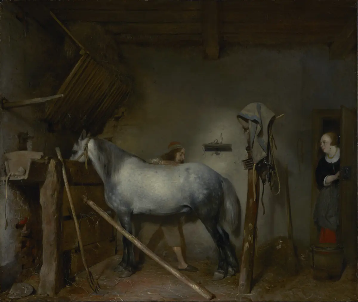 Stable - Gerard ter Borch