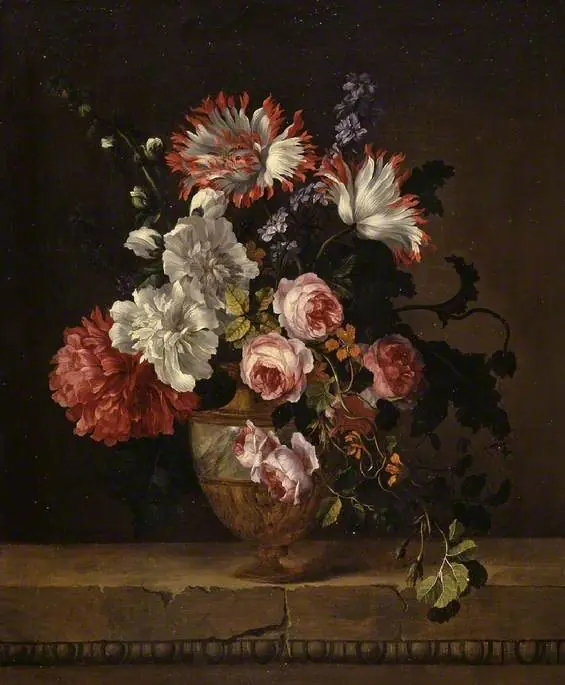 Un Vase de Fleurs - Gérard van Spaendonck