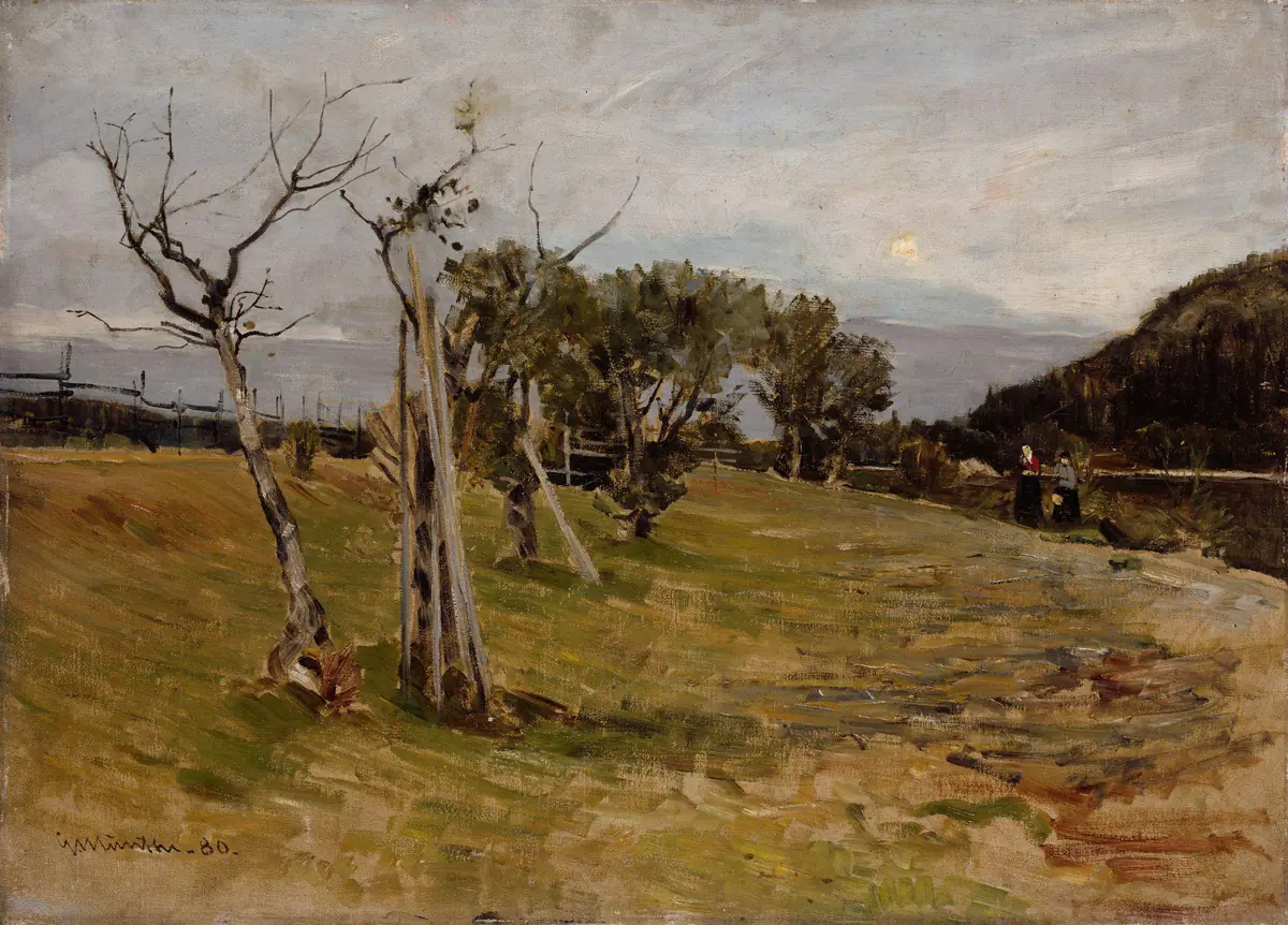 Soirée en forêt - Gerhard Munthe
