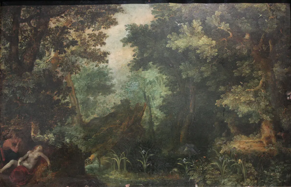 Paysage boisé avec Céphale et Procris - Gillis van Coninxloo