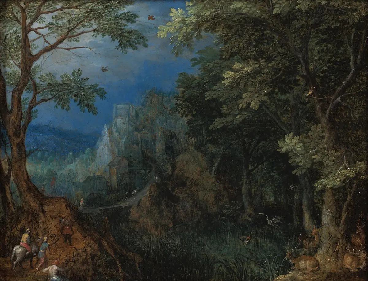 Paysage montagneux - Gillis van Coninxloo
