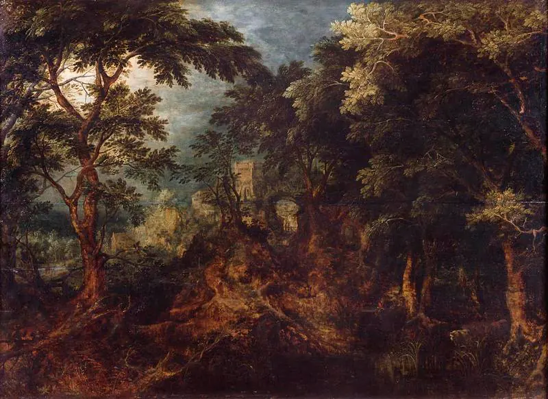 Sous-bois - Gillis van Coninxloo