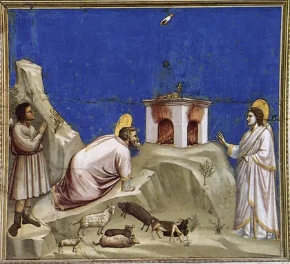 Le Sacrifice de Joachim - Giotto
