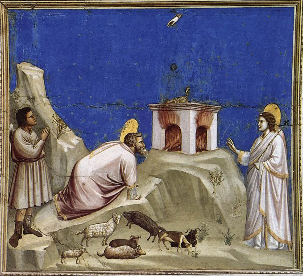Le Sacrifice de Joachim - Giotto