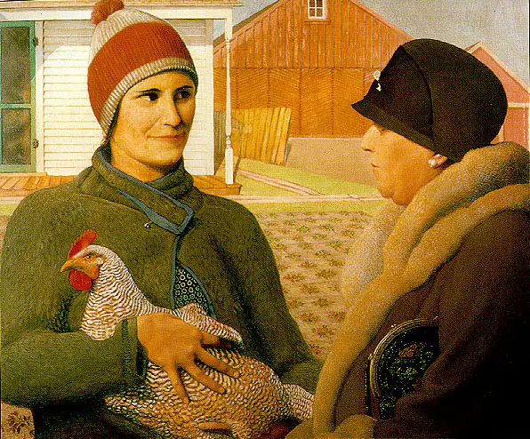 L’Estimation - Grant Wood