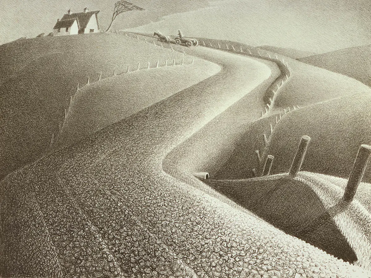 Mars - Grant Wood