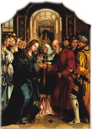 Mariage vierge - Gregório Lopes