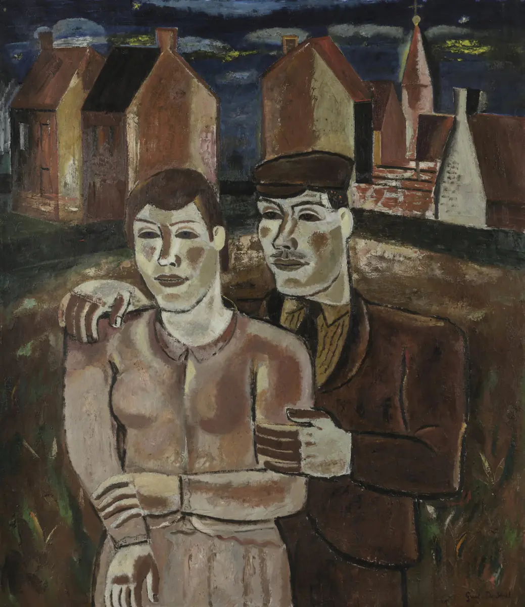 Les amants - Gustave De Smet