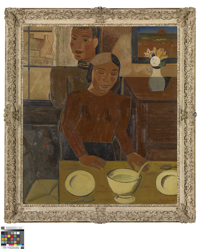 Le repas - Gustave De Smet