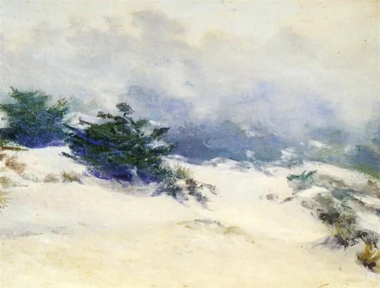 Dunes brumeuses de Carmel - Guy Rose