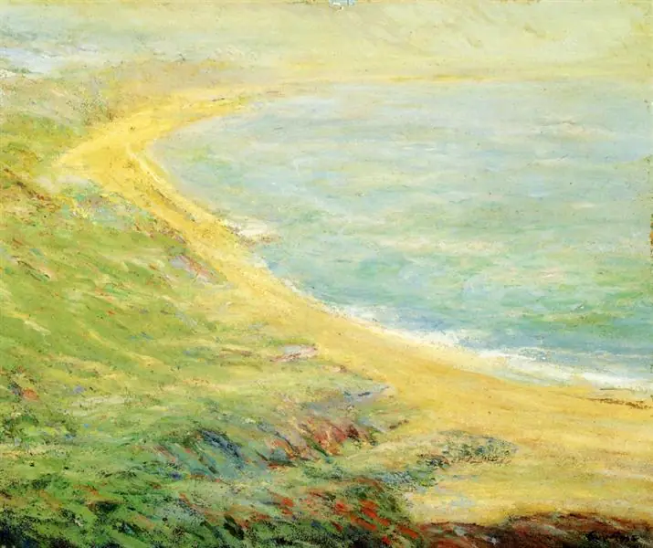 La falaise de Pourville - Guy Rose