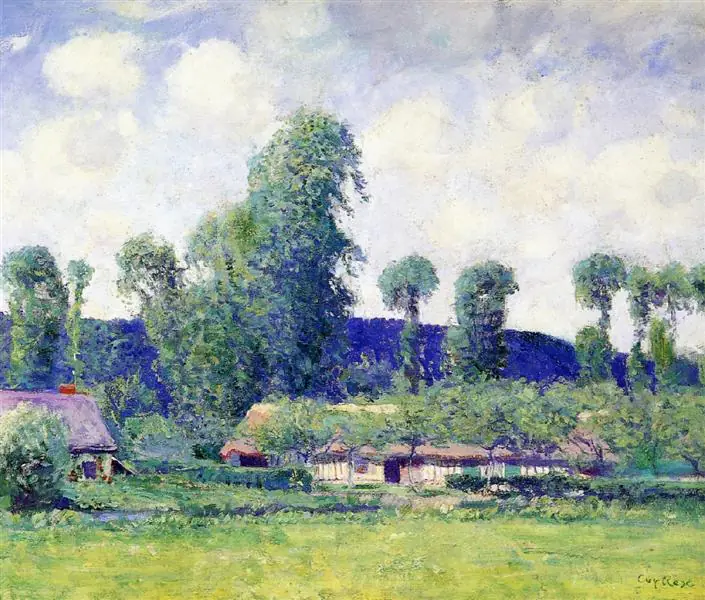 La ferme française - Guy Rose