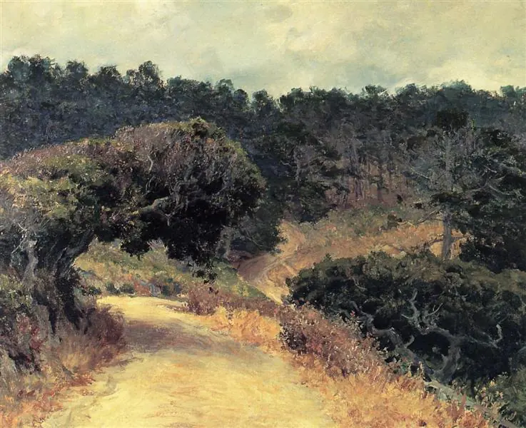 La forêt de Monterey - Guy Rose