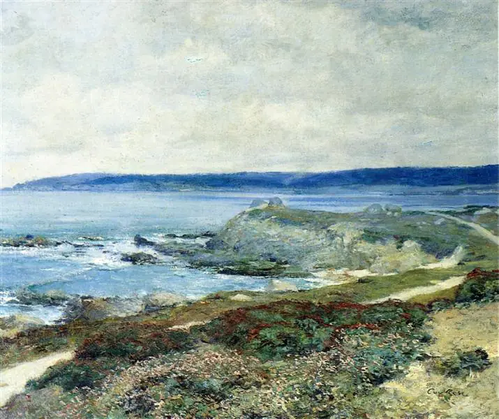 Un jour gris à Carmel - Guy Rose
