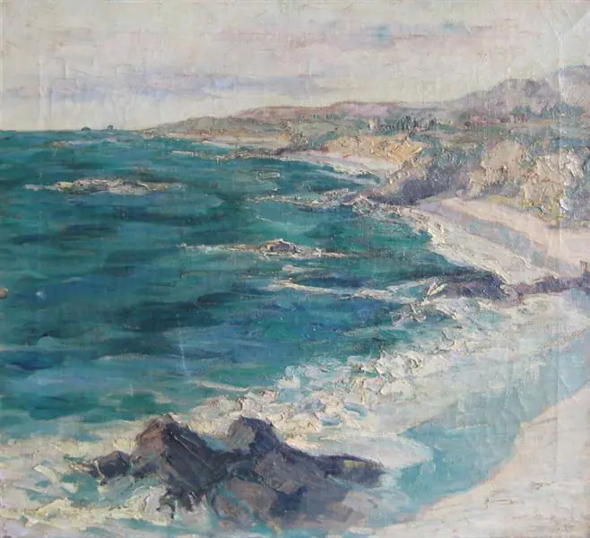 Laguna, côte sous un ciel clair - Guy Rose