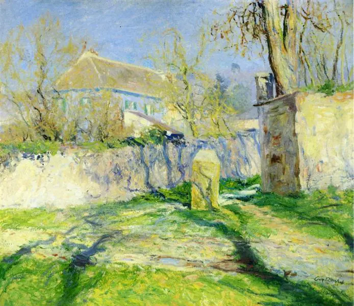 La maison bleue - Guy Rose