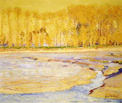 Marée basse à Honfleur - Guy Rose