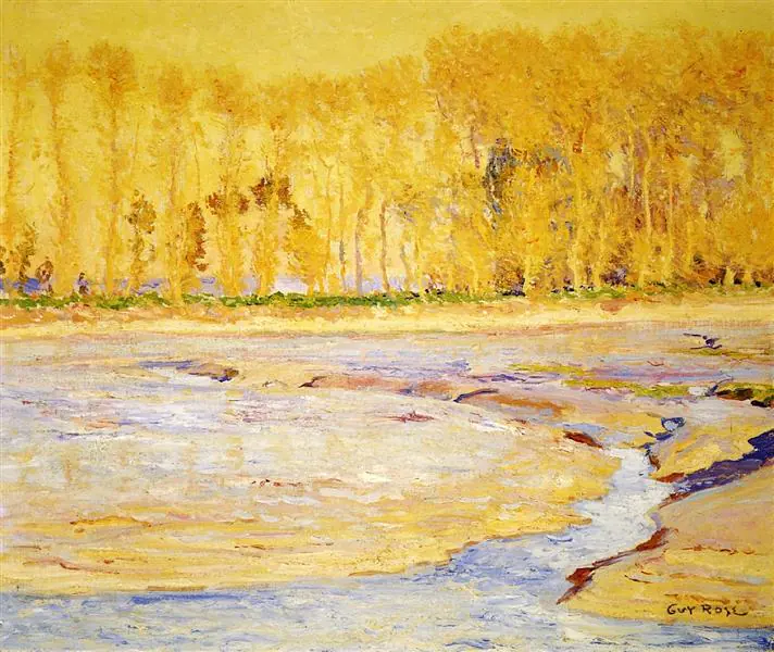 Marée basse à Honfleur - Guy Rose