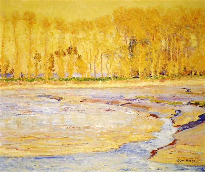 Marée basse à Honfleur - Guy Rose