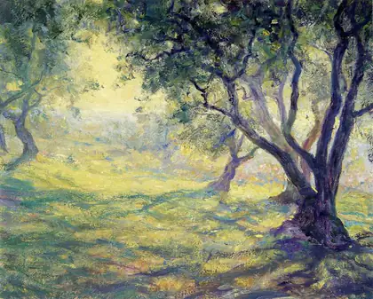 L’oliveraie provençale - Guy Rose