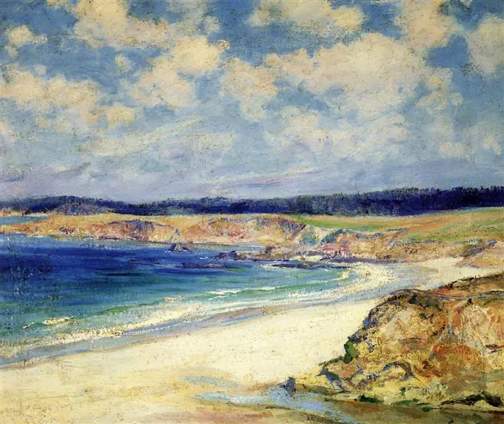 La plage de Carmel - Guy Rose