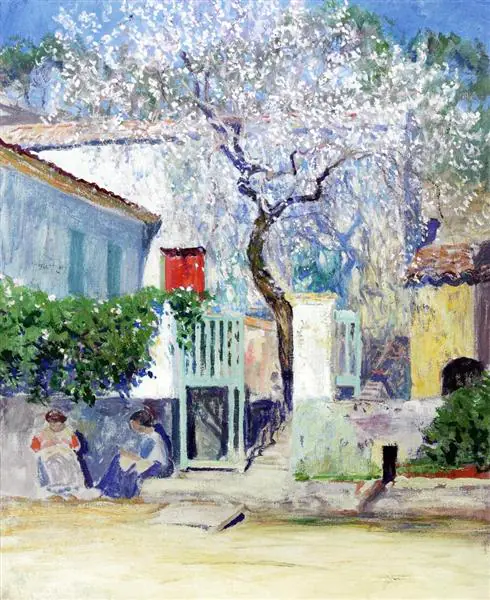 Printemps sur la Riviera - Guy Rose