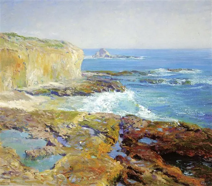 Les rochers de Laguna à marée basse - Guy Rose