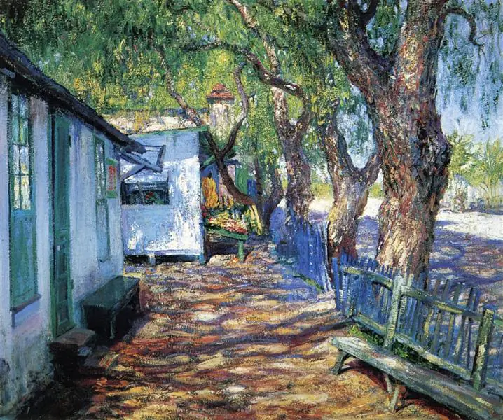 La route de San Gabriel - Guy Rose