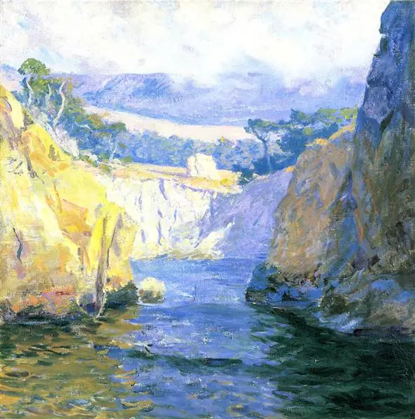 Vue depuis Point Lobos - Guy Rose