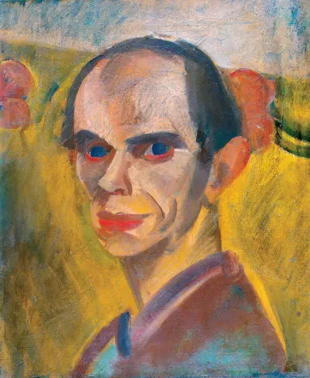 Autoportrait - Gyula Derkovits