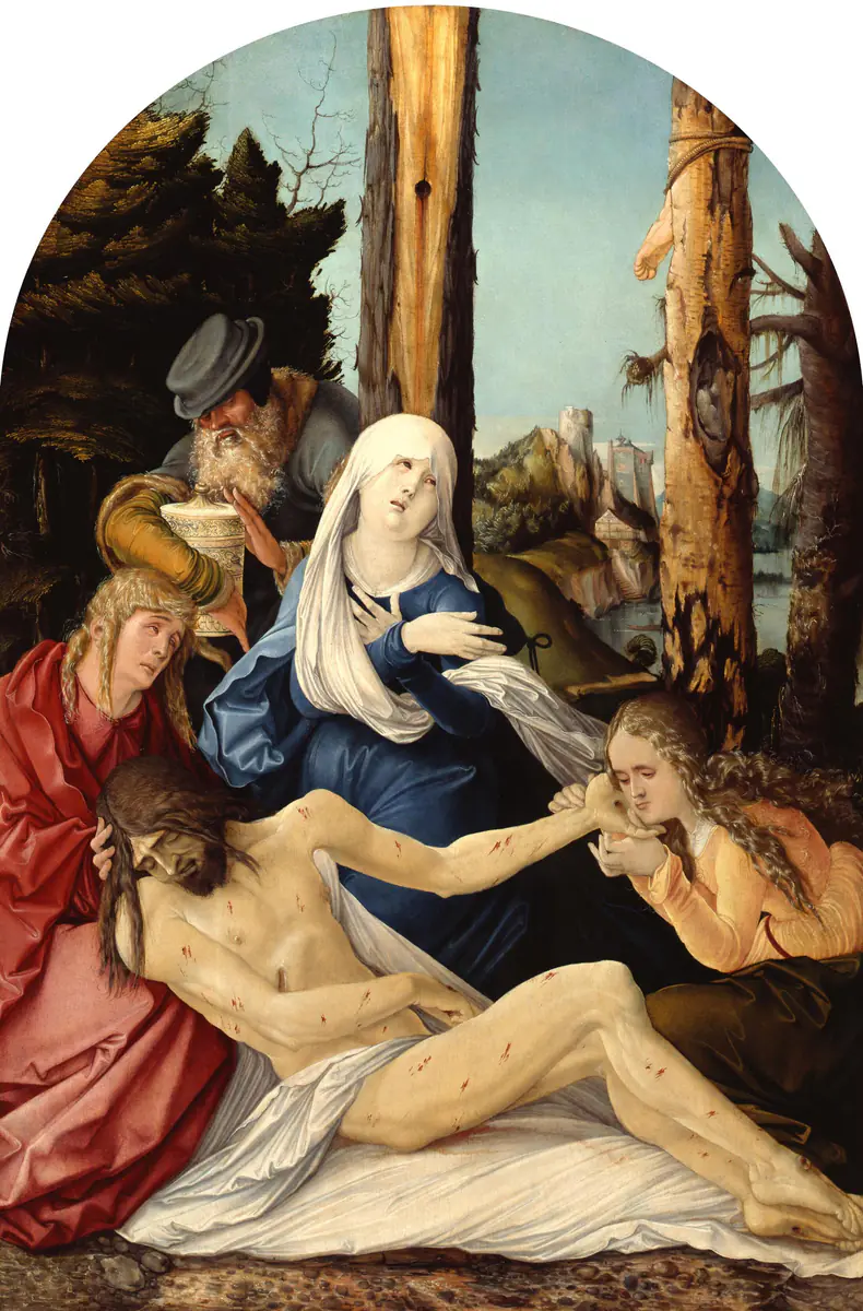La lamentation du Christ - Hans Baldung