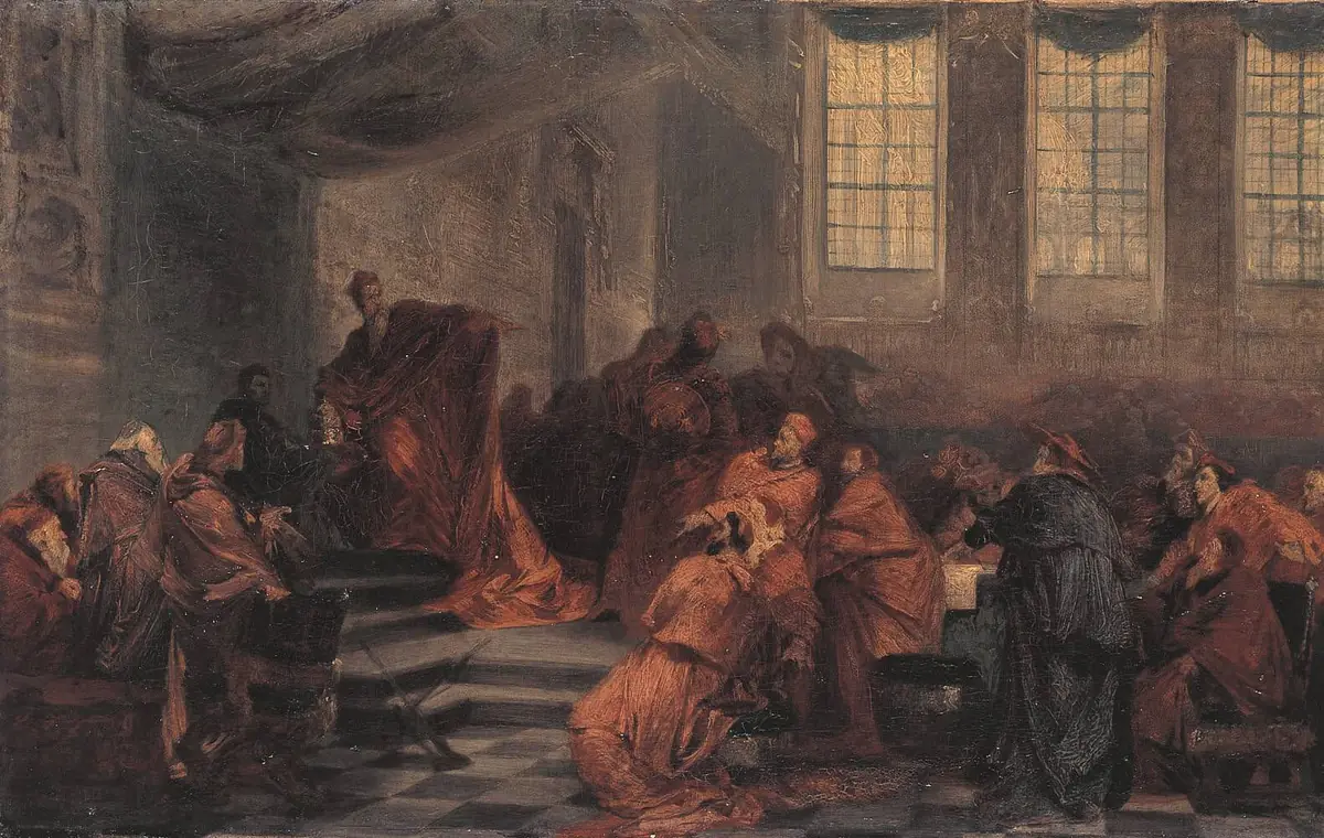 Le Conclave - Hans Makart