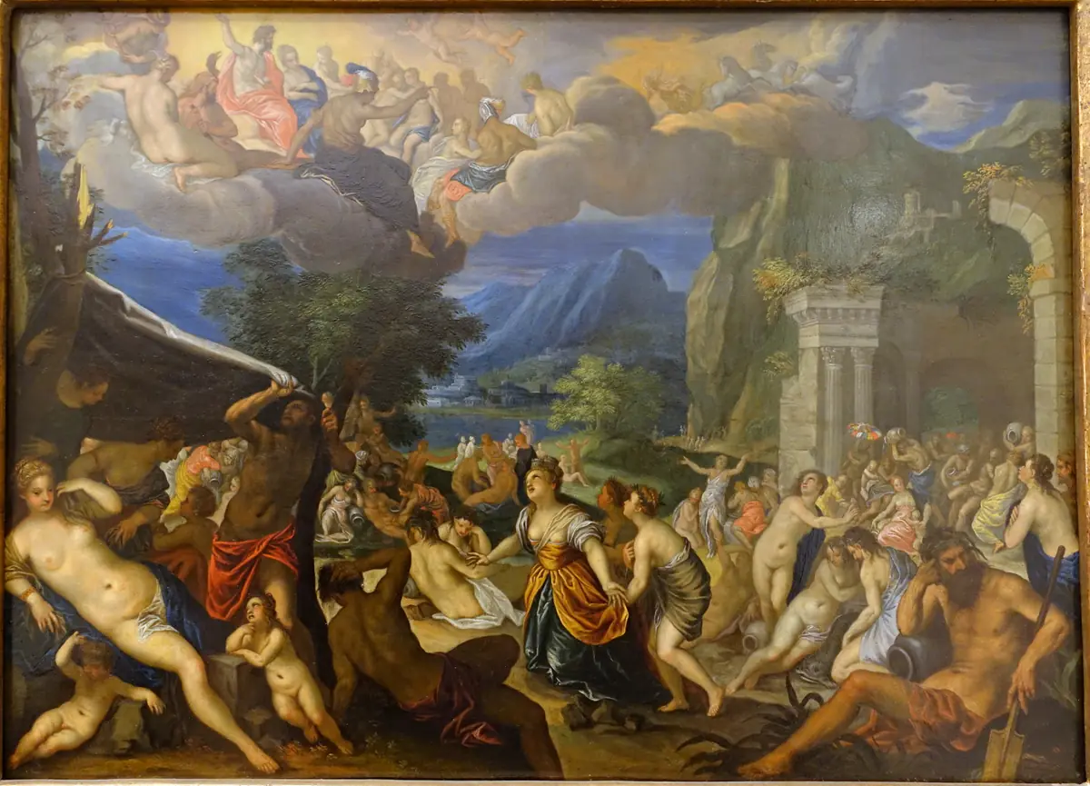 La chute de Phaéton - Hans Rottenhammer