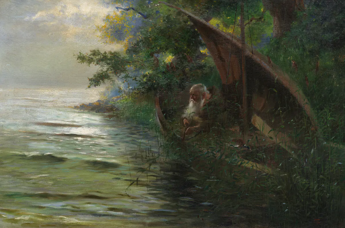 À la chasse - Hans Thoma