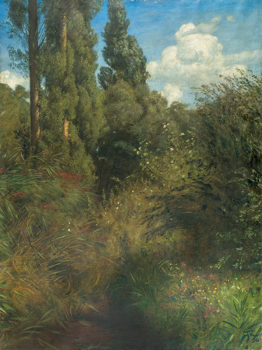 Plaines du Rhin - Hans Thoma