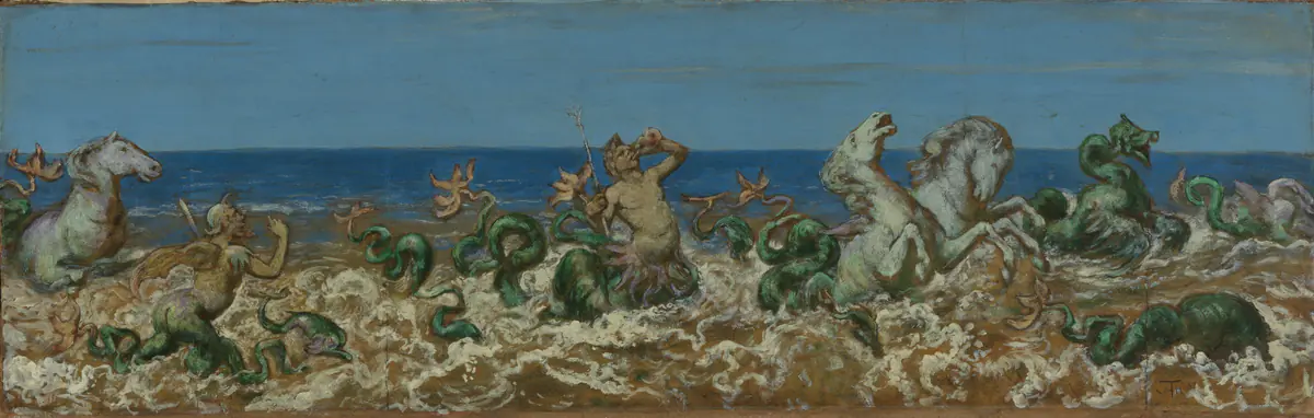 Train Triton - Hans Thoma