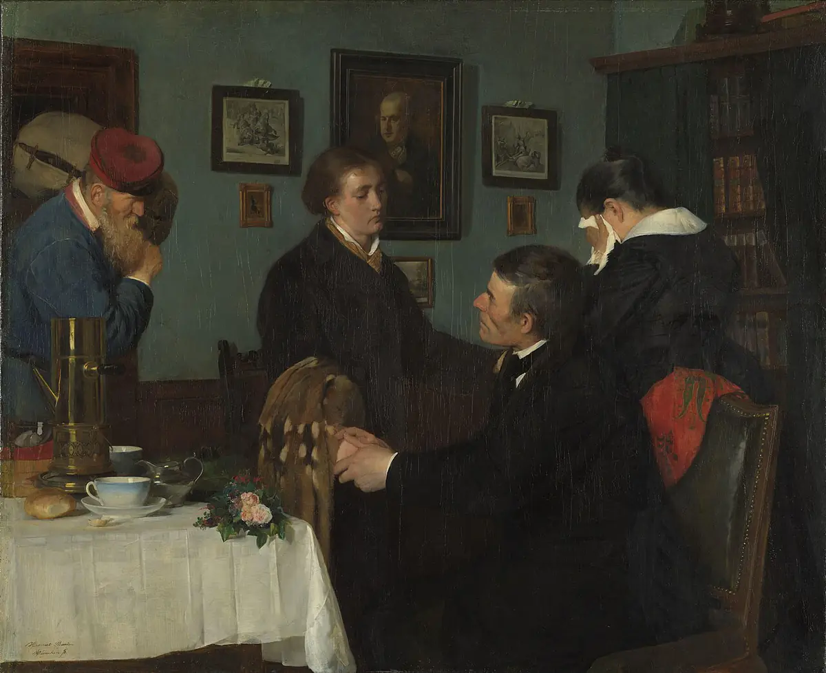 L’Adieu - Harriet Backer