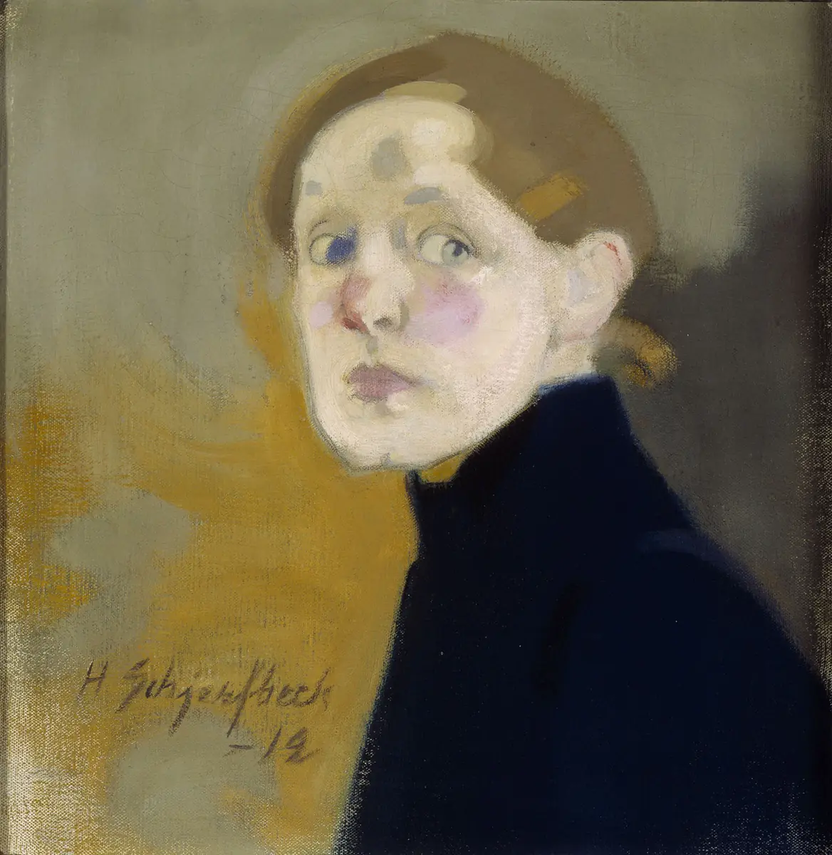 Autoportrait, 1912 - Helene Schjerfbeck