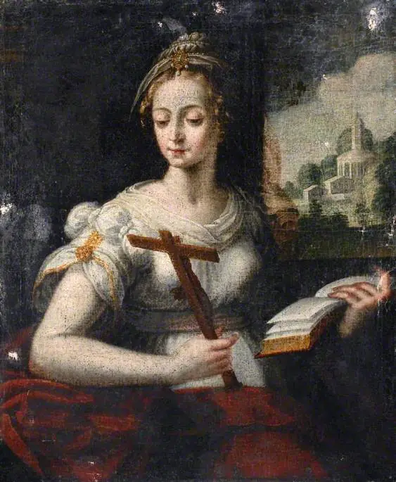 Les vertus : la foi - Hendrick Goltzius