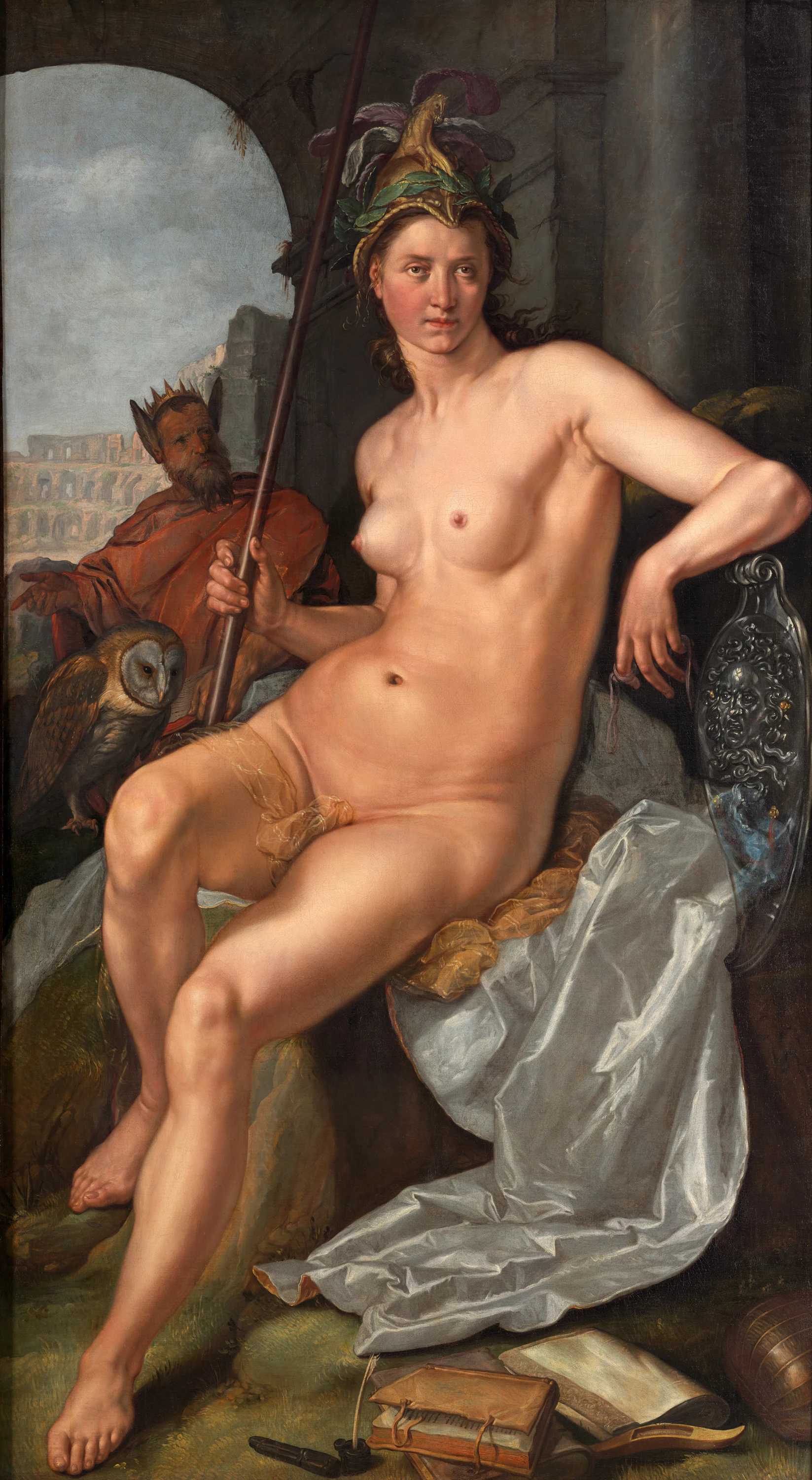 Minerve - Hendrik Goltzius