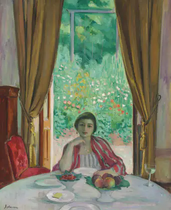 Le Goûter, Aix-les-Bains - Henri Lebasque