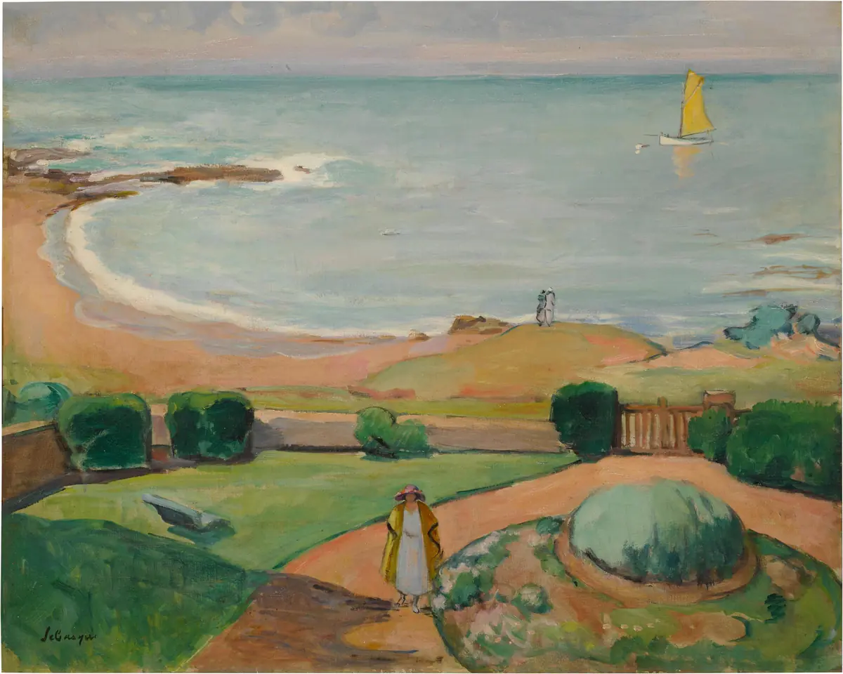 La Terrasse à Préfailles - Henri Lebasque