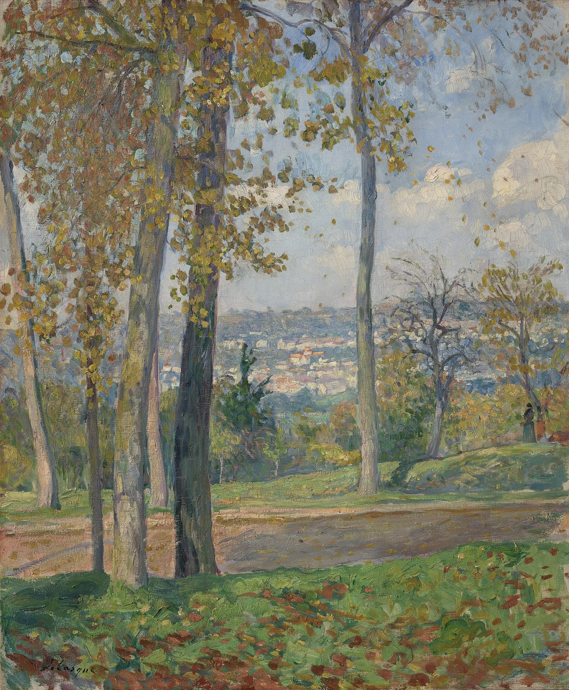 Vue du parc de Saint-Cloud - Henri Lebasque
